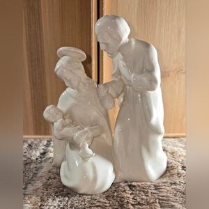 Vintage Goebel Sacrart W Germany Holy Family Mary Joseph Baby Jesus Figure